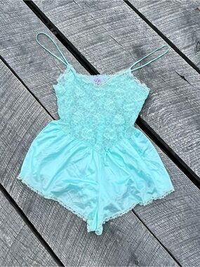 Vintage 80s Romper Lingerie
